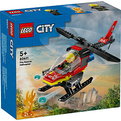 60411 L hélicoptère de secours des pompiers LEGO® City