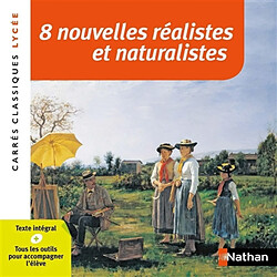 8 nouvelles réalistes et naturalistes - Occasion