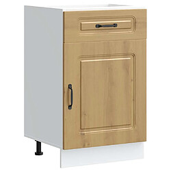 vidaXL Armoire de cuisine Kalmar chêne artisanal bois d'ingénierie