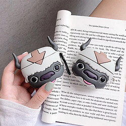 GUPBOO Airpods Coque Housse Étui Protecteur Compatible pour AirPods 3-Dessin animé mignon veau anti-chute