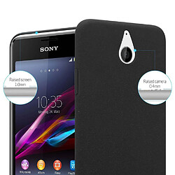 Cadorabo Coque Sony Xperia E1 Etui en Noir