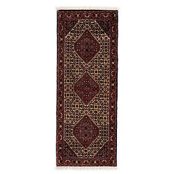 Vidal Tapis de couloir en laine 162x62 rouge Bidjar pas cher