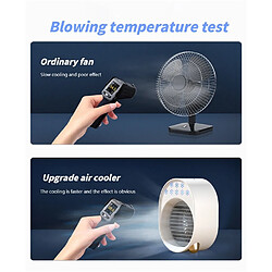 Avis Universal Climatisation portative Mini ventilateur USB Refroidisseur d &'air Chauffeur pour la maison Bureau Chambre Refroidissement Réglage Purificateur | Ventilateur (blanc)