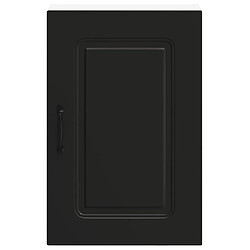 Acheter vidaXL Armoire murale de cuisine Kalmar noir bois d'ingénierie