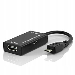 GUPBOO Adaptateur micro USB 11 broches - convertisseur HDMI MHL,JL1771