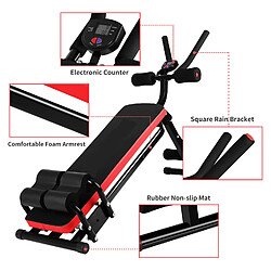 Abdos Musculation Bench, All Crunch, Rattantree Multifonction Banc Abdominaux de Gym Pliant Équipement de Fitness Vertical