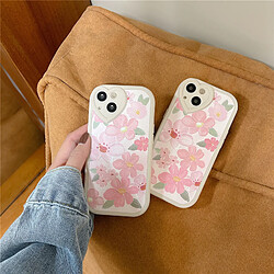 Avis GUPBOO Étui pour iPhone13 peinture à l'huile fleur téléphone cas style coréen