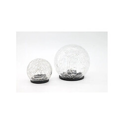 GALIX Sphere solaire - Effet verre brisé - Ø 10 cm