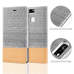 Avis Cadorabo Coque Huawei P9 Etui en Gris