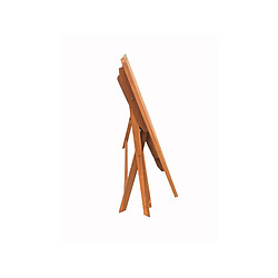 Acheter Habitat Et Jardin Table pliante bois exotique Hong Kong - Maple - 135 x 80 cm - Marron clair