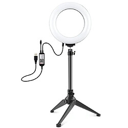 Yonis Ring Light LED RGBW Avec Trépied Et Télécommande