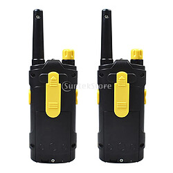 Acheter 2pcs Talkie-walkie Intérieur Extérieur Enfants Enfants Jouet Jaune