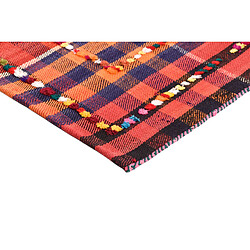 Avis Vidal Tapis de laine 227x162 rouge Jajim