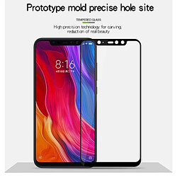 Acheter Wewoo Film de verre trempé plein écran de dureté de surface 2,5D de bord d'arc 9H pour Xiaomi Pocophone F1 (noir)