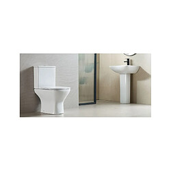 Avis Karag Lavabo colonne AMPIFOLIS 56x45x85 cm en porcelaine