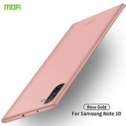 Wewoo Coque Rigide ultra-fine pour ordinateur Galaxy Note10 Or rose