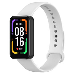 Bracelet en silicone étanche avec boucle, blanc pour votre Xiaomi Redmi Smart Band Pro