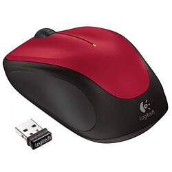 Souris LOGITECH - sans fil optique - M235 Rouge