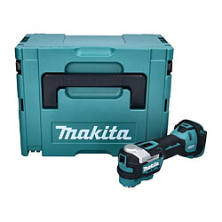 Makita DTM52ZJ Découpeur-ponceur multifonction sans fil 18V Starlock Max Brushless + Coffret Makpac - sans batterie, sans chargeur