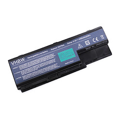 Vhbw Batterie Li-Ion 4400mAh 14.8V noire pour ordinateur portable ACER Aspire, remplace les modèles AS07B32, AS07B72, AS07B42