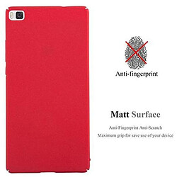 Avis Cadorabo Coque Huawei P8 Etui en Rouge