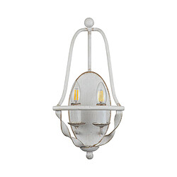 Elstead Lighting Bougie Applique Murale Blanc Antique