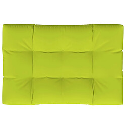 Maison Chic Coussin Confort | pouf | Coussin de palette vert vif 120x80x12 cm tissu -GKD52464