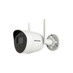 Hikvision DS-2CV2041G2-IDW F2.8 Caméra Réseau Connectée Extérieur Wi-Fi CMOS Étanche IP66 Fonction Enregistrement Blanc