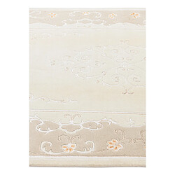 Vidal Tapis de laine 244x175 beige Darya pas cher