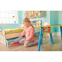 Avis Pegane Lit pour enfants avec tiroir de rangement - Longueur 143 x profondeur 77 x hauteur 63 cm