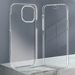 Avizar Coque pour iPhone 14 Pro Max Intégrale Arrière Rigide Avant Souple Transparent pas cher