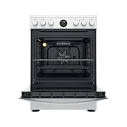 Indesit Cuisiniere vitroceramique IS67V5CCW/E