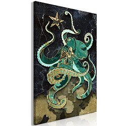 Artgeist Tableau - Marble Octopus (1 Part) Vertical [20x30]