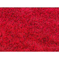 Beliani Tapis rouge 80 x 150 cm CIDE pas cher