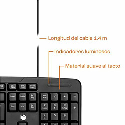 Clavier PcCom Noir pas cher