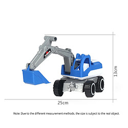 Avis Universal 3PCS Véhicule Jouet Sécurité Pratique Durable Pratique Simulation Véhicule d'ingénierie Jouets Jouets sur la plage Articles pour enfants Pelle Camion(Bleu)