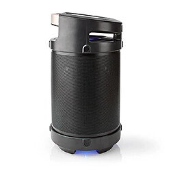 Acheter NEDIS Sono portable sur Batterie Bluetooth amplifiée mobile multimédia / USB ETANCHE IPX5 LED RGB -TWS AUX 3.5 ENT MICRO KARAOKE SOIREE