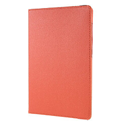 Etui en PU avec support orange pour votre Samsung Galaxy Tab S8