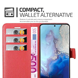 Acheter Cadorabo Coque Samsung Galaxy S20 Etui en Rouge