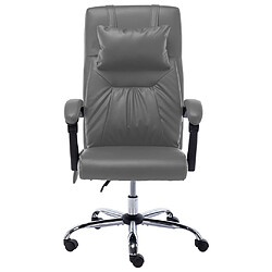 Maison Chic Chaise Gaming | Chaise de bureau Ergonomique Fauteuil de massage Anthracite Similicuir -GKD61345