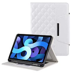 Etui en PU support blanc pour votre Apple iPad 10.2 (2020)/(2019)/Pro 10.5 pouces (2017)/Air 10.5 pouces (2019)