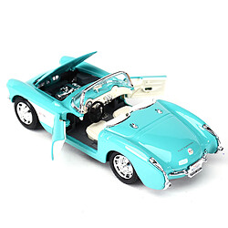 Avis Universal 1: 24 Voiture de sport Moulée sous pression statique Collectible Modèle Voiture Jouet(Bleu)