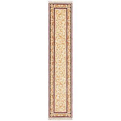 Vidal Tapis de couloir en laine 399x81 beige Darya