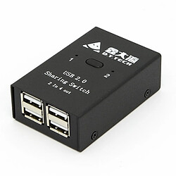 Wewoo DY-B046 Adaptateur d'imprimante flash USB à commutateur de partage USB 2.0 à 2 sorties