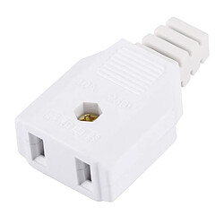 Avis Wewoo Blanc Adaptateur d'alimentation de voyage US Plug