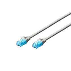 Digitus DK-1512-100 câble de réseau 10 m Cat5e U/UTP (UTP) Gris