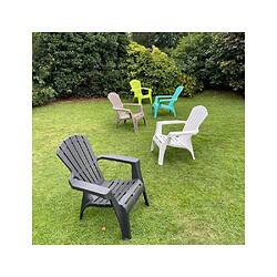 Wilsa Garden Fauteuil adirondack Anis