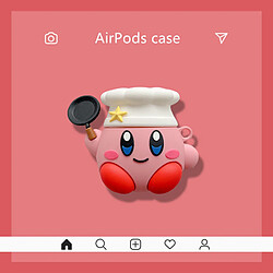 GUPBOO Airpods Coque Housse Étui Protecteur Compatible pour AirPods 3-Dessin animé mignon Star Kirby