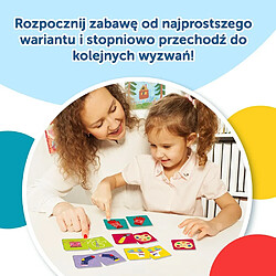 Acheter Trefl - Zwierz?ta i ich domki, Rodzina Treflików - Edukacyjna GRA Pami?ciowa dla Maluchów, Odnajdywanie par Obrazków, Róenzo Warianty Zabawy, GRA Memory z Bohaterami Bajki dla Dzieci od 3. LAT