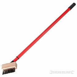 Silverline 617586 Brosse à désherber pour terrasses 0,8 - 1,4 m